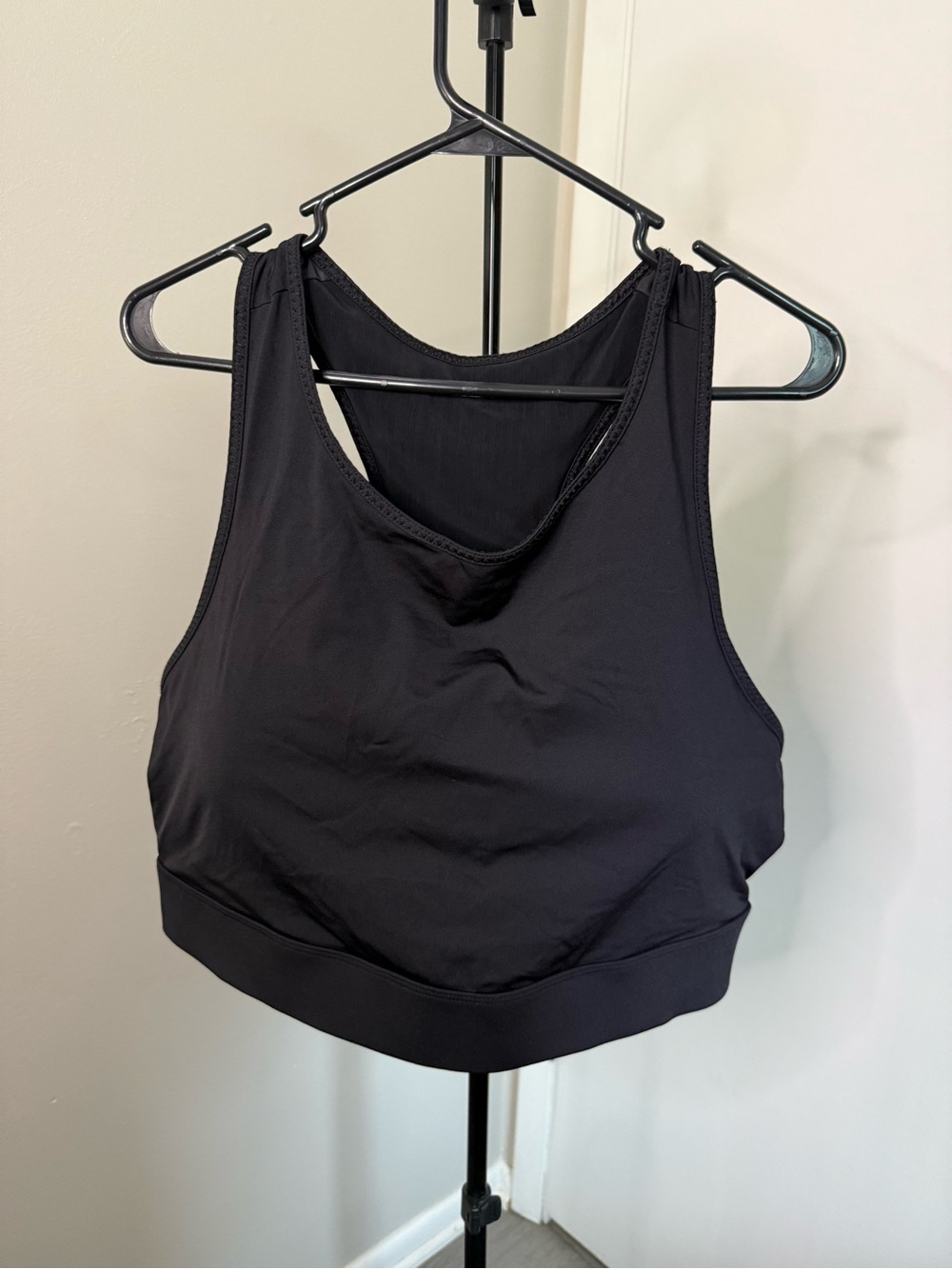 Fabletics Black Trinity High Impact Sports Bra - 4X